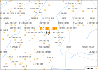 map of Rām Niwās