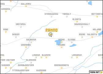 map of Ramnö