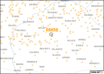 map of Ramno