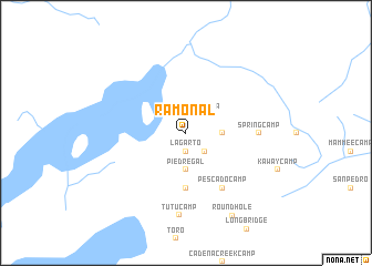 map of Ramonal