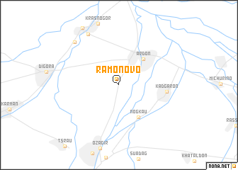 map of Ramonovo