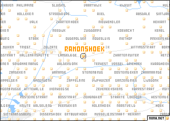 map of Ramonshoek