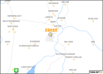 map of Ramon\