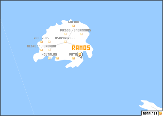 map of Rámos