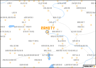 map of Ramoty