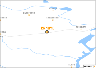 map of Ramoye