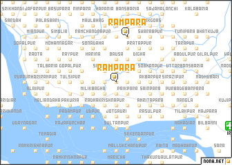 map of Rāmpāra