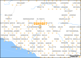 map of Rampart