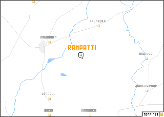 map of Rāmpatti