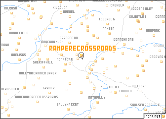 map of Rampere Cross Roads