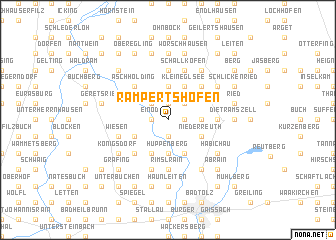 map of Rampertshofen