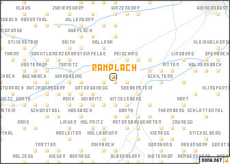 map of Ramplach