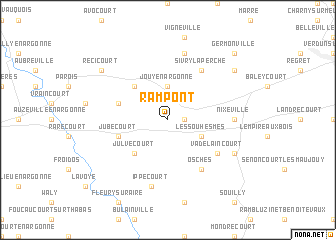 map of Rampont