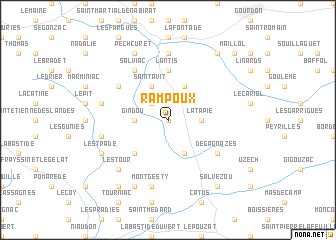 map of Rampoux