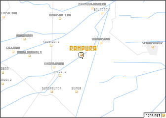 map of Rāmpura