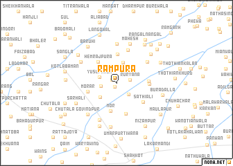 map of Rāmpura