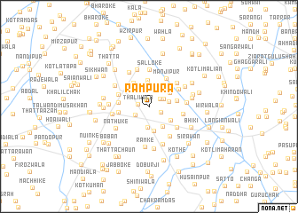 map of Rāmpura