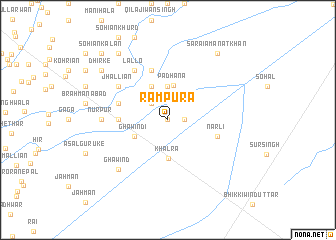 map of Rāmpura