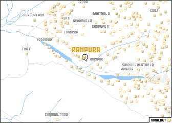 map of Rāmpura