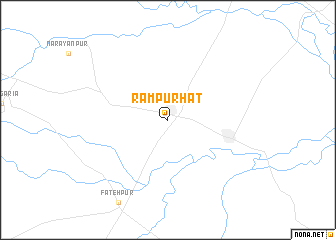 map of Rāmpur Hāt