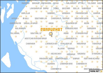 map of Rāmpur Hāt