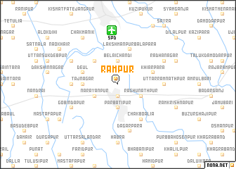 map of Rāmpur