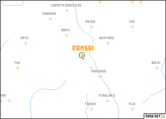 map of Ramsai