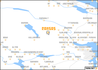 map of Ramsås