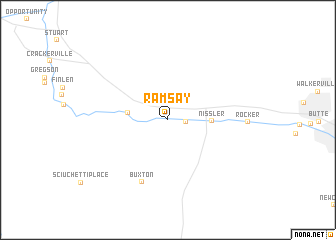 map of Ramsay