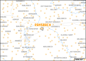 map of Ramsbach