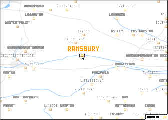 map of Ramsbury