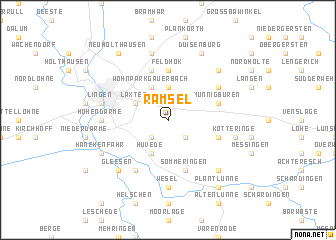 map of Ramsel