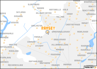 map of Ramsey