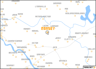 map of Ramsey