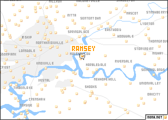 map of Ramsey