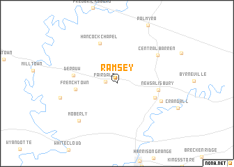 map of Ramsey