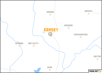 map of Ramsey