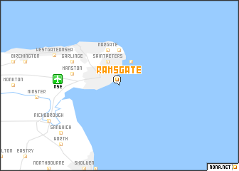 map of Ramsgate