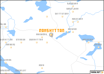 map of Ramshyttan