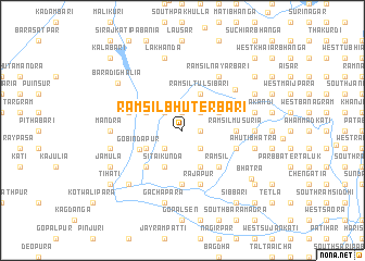 map of Rāmsil Bhuterbāri