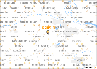 map of Ramsin