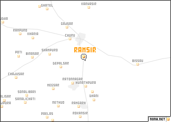 map of Rāmsir