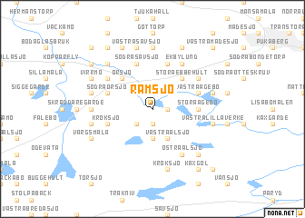 map of Ramsjö