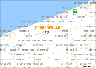 map of Ramskapelle