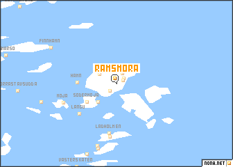 map of Ramsmora