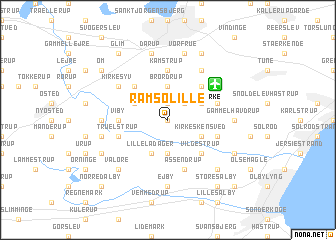 map of Ramsølille