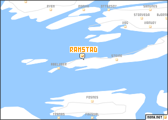 map of Ramstad