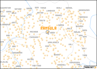 map of Rāmsūla