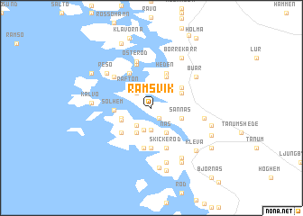 map of Ramsvik