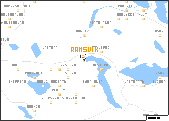 map of Ramsvik